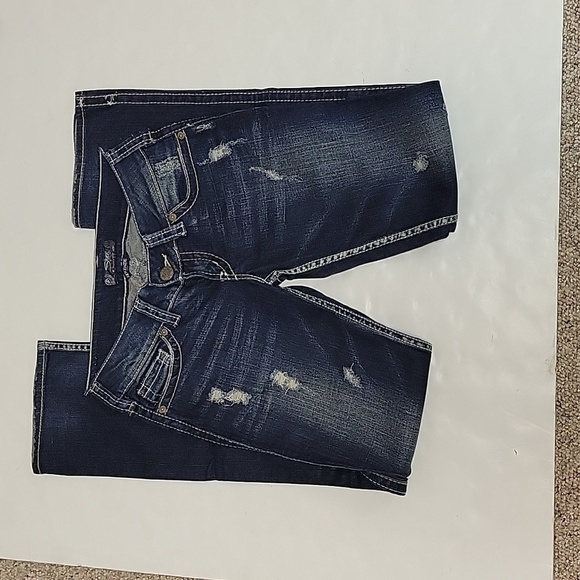 Silver jeans Company Mckenzie bootcut blue jeans women's sz 28 x 32 - Picture 3 of 5